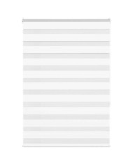 Store zèbre blanc 100x150 cm largeur du tissu 95,9cm polyester | Mobilier & Déco