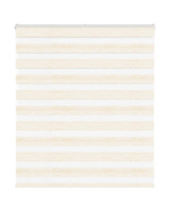 Store zèbre beige marbré largeur du tissu 125,9 cm polyester | Mobilier & Déco