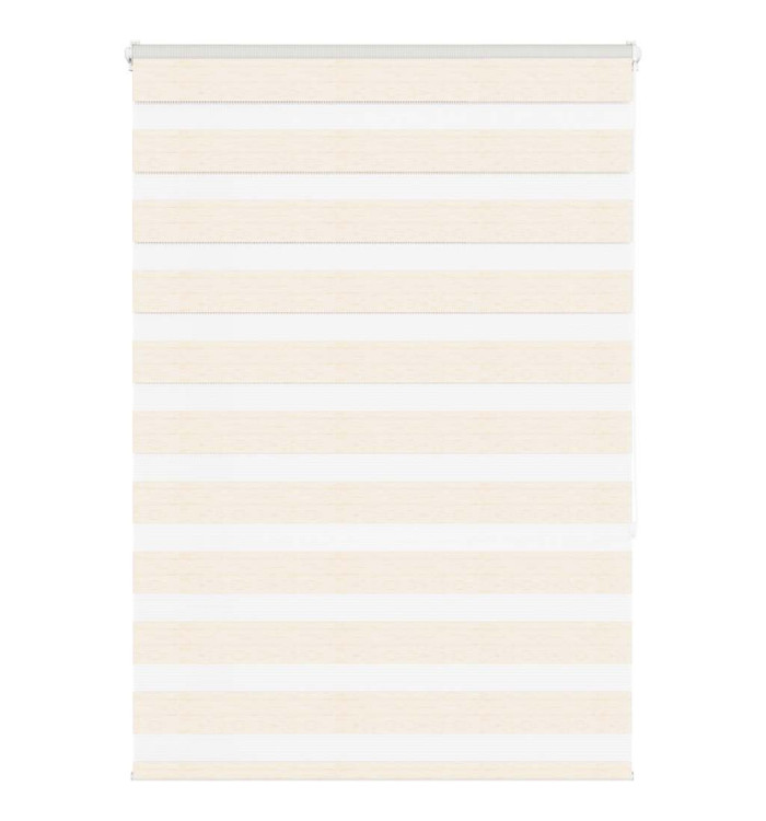 Store zèbre beige marbré largeur du tissu 90,9 cm polyester | Mobilier & Déco