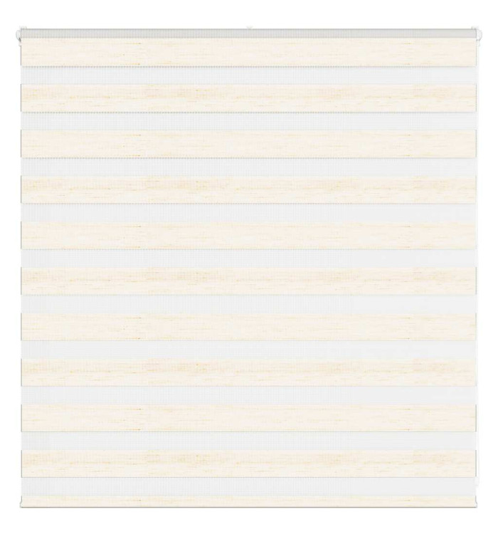 Store zèbre beige marbré largeur du tissu 135,9 cm polyester | Mobilier & Déco