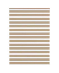 Store zèbre marron sable largeur du tissu 150,9 cm polyester | Mobilier & Déco