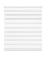Store zèbre blanc 125x150 cm largeur du tissu 120,9cm polyester | Mobilier & Déco