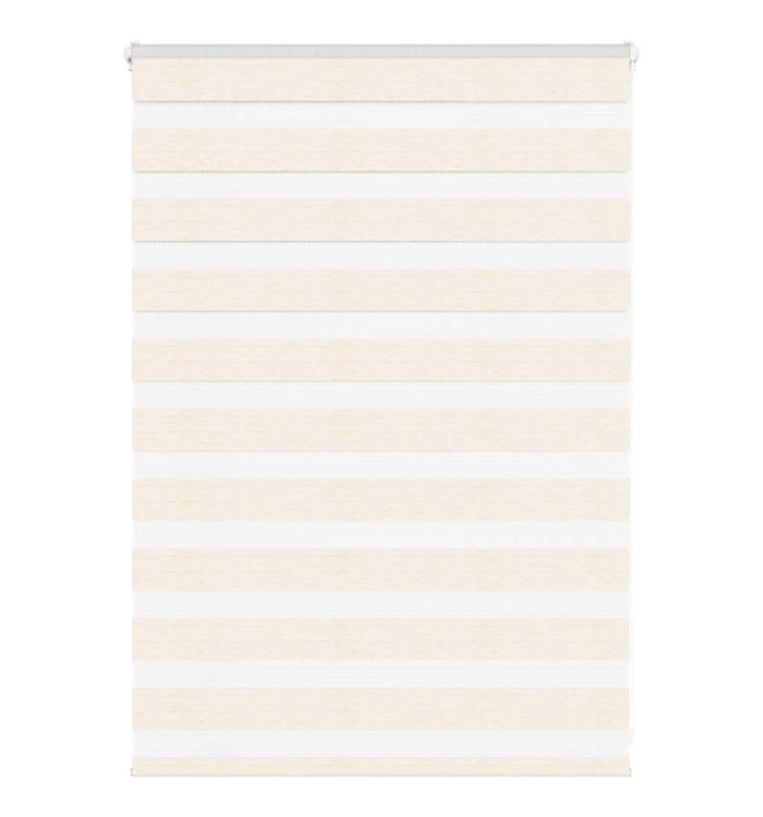 Store zèbre beige marbré largeur du tissu 105,9 cm polyester | Mobilier & Déco