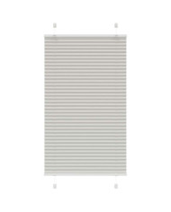 Store plissé gris clair 70x100 cm largeur du tissu 69,4 cm | Mobilier & Déco