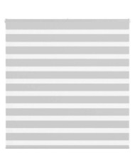 Store zèbre gris clair largeur du tissu 140,9 cm polyester | Mobilier & Déco