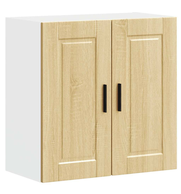 Armoire murale de cuisine Porto chêne sonoma bois d'ingénierie | Mobilier & Déco
