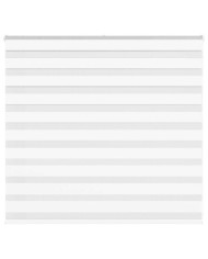 Store zèbre blanc 160x100 cm largeur du tissu 155,9cm polyester | Mobilier & Déco