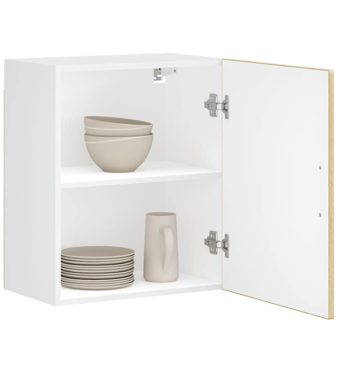Armoire murale de cuisine Porto chêne sonoma bois d'ingénierie | Mobilier & Déco