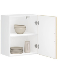 Armoire murale de cuisine Porto chêne sonoma bois d'ingénierie | Mobilier & Déco