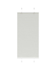 Store plissé gris clair 60x150 cm largeur du tissu 59,4 cm | Mobilier & Déco