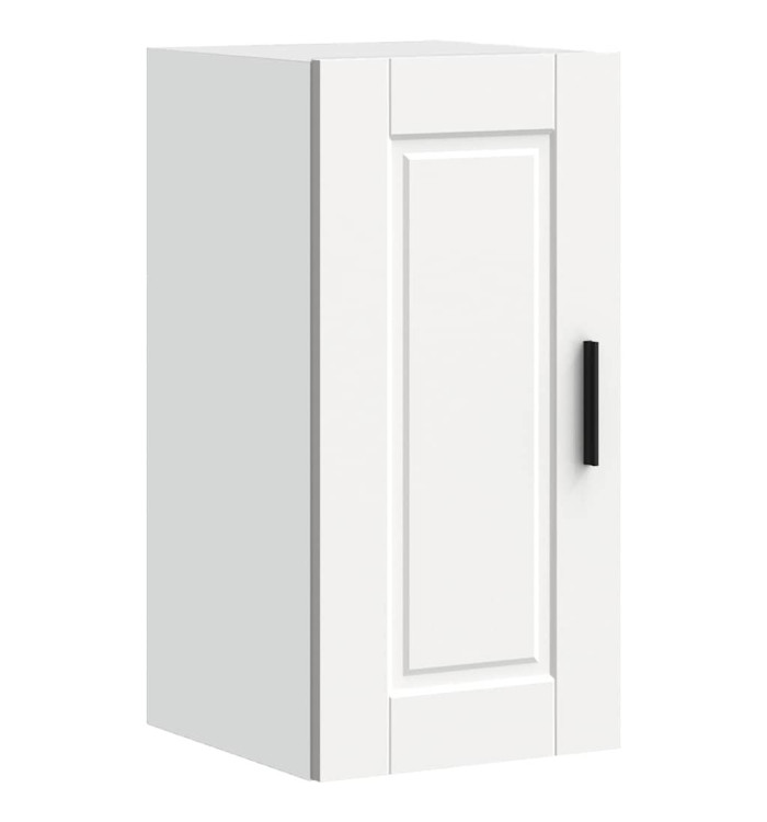 Armoire murale de cuisine Porto blanc bois d'ingénierie | Mobilier & Déco