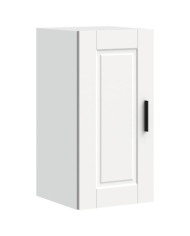 Armoire murale de cuisine Porto blanc bois d'ingénierie | Mobilier & Déco