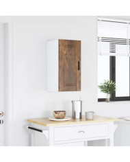 Armoire murale de cuisine Porto chêne fumé bois d'ingénierie | Mobilier & Déco