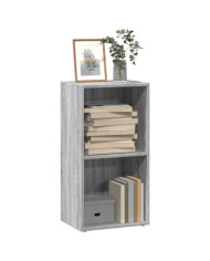 Bibliothèque sonoma gris 40x30x77 cm bois d'ingénierie | Mobilier & Déco