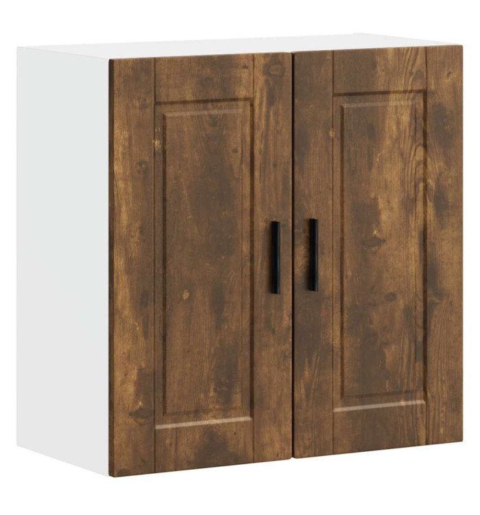 Armoire murale de cuisine Porto chêne fumé bois d'ingénierie | Mobilier & Déco