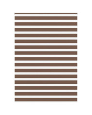 Store zèbre marron 155x200cm largeur du tissu 150,9cm polyester | Mobilier & Déco