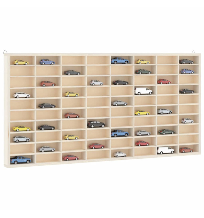Vitrine de collection en bois avec 80 compartiments | Mobilier & Déco