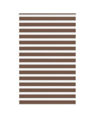 Store zèbre marron 145x200cm largeur du tissu 140,9cm polyester | Mobilier & Déco