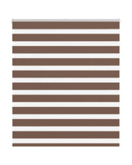 Store zèbre marron 120x150cm largeur du tissu 115,9cm polyester | Mobilier & Déco