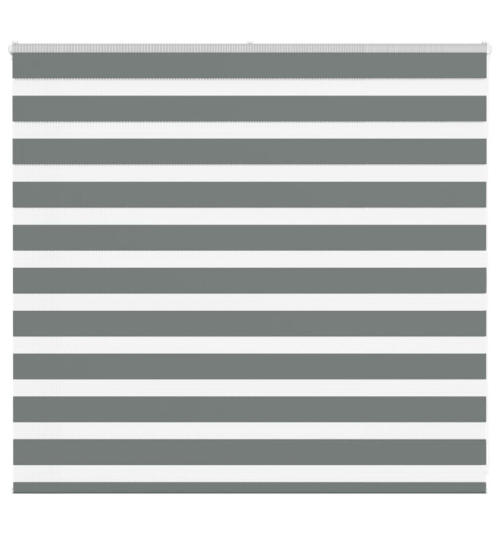 Store zèbre gris foncé largeur du tissu 150,9 cm polyester | Mobilier & Déco