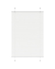 Store plissé blanc 90x100 cm largeur du tissu 89,4 cm polyester | Mobilier & Déco