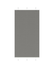 Store plissé anthracite 105x200 cm largeur du tissu 104,4 cm | Mobilier & Déco
