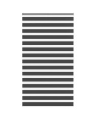 Store zèbre noir 120x200 cm largeur du tissu 115,9 cm polyester | Mobilier & Déco