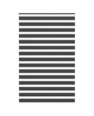 Store zèbre noir 150x200 cm largeur du tissu 145,9 cm polyester | Mobilier & Déco