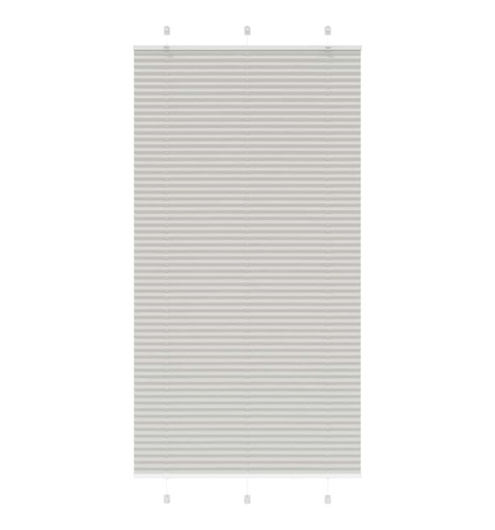 Store plissé gris clair 110x200cm largeur du tissu 109,4cm | Mobilier & Déco