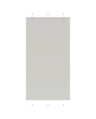 Store plissé gris clair 110x200cm largeur du tissu 109,4cm | Mobilier & Déco