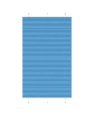 Store plissé bleu 115x200 cm largeur du tissu 114,4cm polyester | Mobilier & Déco