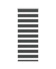 Store zèbre noir 60x150 cm largeur du tissu 55,9 cm polyester | Mobilier & Déco