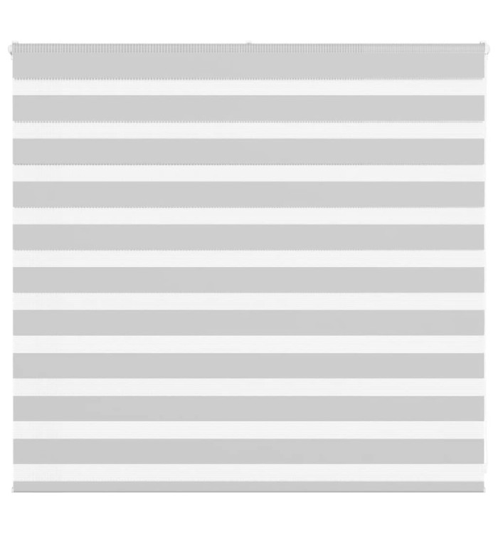 Store zèbre gris clair largeur du tissu 160,9 cm polyester | Mobilier & Déco