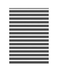 Store zèbre noir 160x230 cm largeur du tissu 155,9 cm polyester | Mobilier & Déco