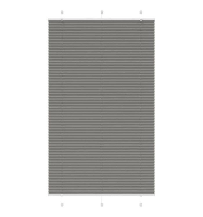 Store plissé anthracite 115x200 cm largeur du tissu 114,4 cm | Mobilier & Déco