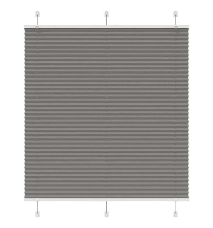 Store plissé anthracite 115x150 cm largeur du tissu 114,4 cm | Mobilier & Déco