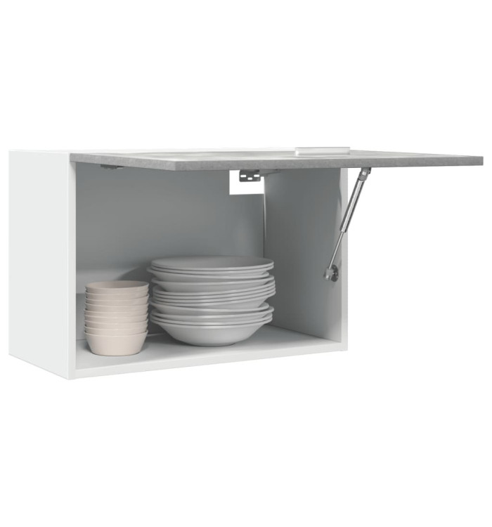 Armoire suspendue "Lyon" Gris béton 60x31x40 cm Aggloméré | Mobilier & Déco