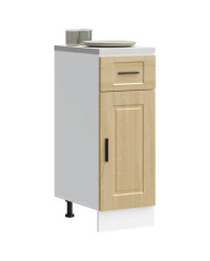 Armoire de cuisine Porto chêne sonoma bois d'ingénierie | Mobilier & Déco