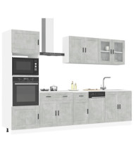 Ensemble d'armoires de cuisine 7 pcs Kalmar bois d'ingénierie | Mobilier & Déco