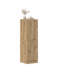 Armoire de cuisine chêne artisanal 38x41,5x131,5 cm | Mobilier & Déco