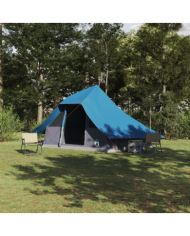 Tente Familiale Tipi Bleue 10 Personnes Étanche | Mobilier & Déco