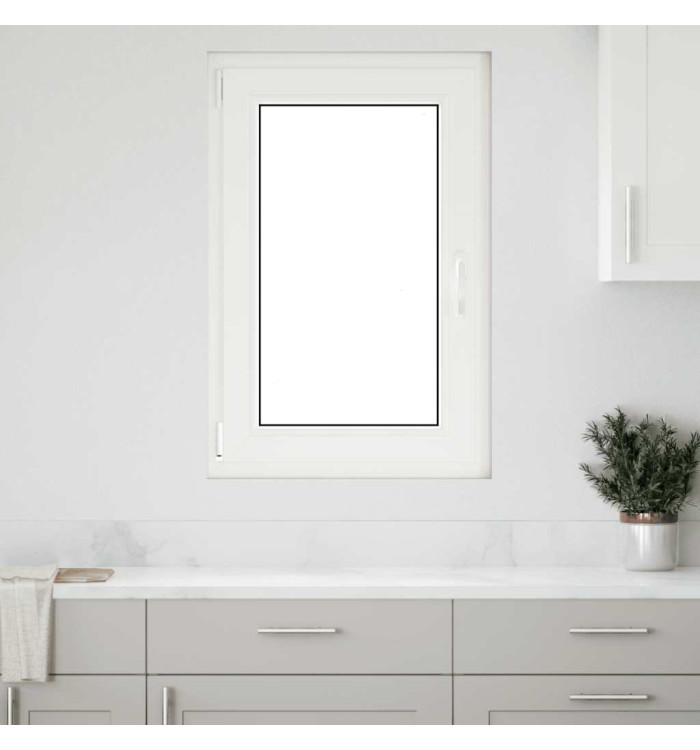 Fenêtre de sous-sol« RISOR » 60 x 100 cm oscillo-battante DIN gauche blanche | Mobilier & Déco