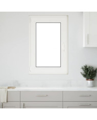 Fenêtre de sous-sol« RISOR » 60 x 100 cm oscillo-battante DIN gauche anthracite | Mobilier & Déco