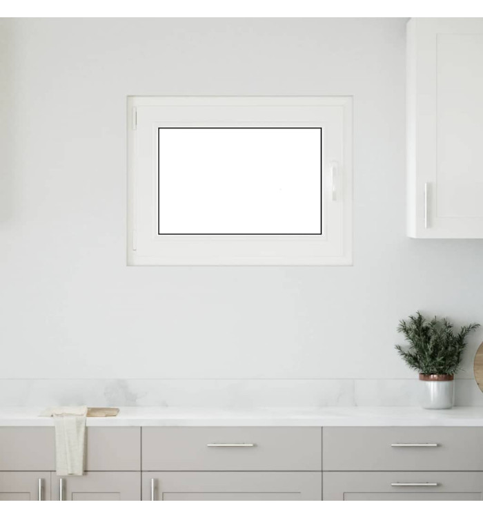 Fenêtre de sous-sol« RISOR » 80 x 70 cm oscillo-battante DIN gauche blanche | Mobilier & Déco