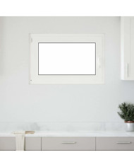 Fenêtre de sous-sol« RISOR » 90 x 50 cm oscillo-battante DIN gauche blanche | Mobilier & Déco