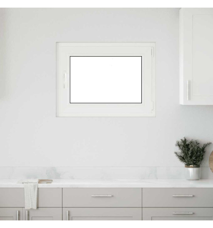 Fenêtre de sous-sol« RISOR » 80 x 70 cm oscillo-battante DIN droite anthracite | Mobilier & Déco