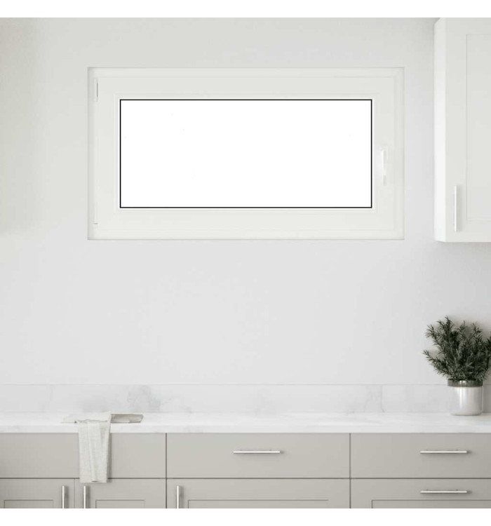 Fenêtre de sous-sol« RISOR » 110 x 70 cm oscillo-battante DIN gauche anthracite | Mobilier & Déco