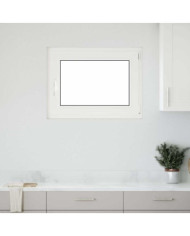 Fenêtre de sous-sol« RISOR » 80 x 70 cm oscillo-battante DIN droite anthracite | Mobilier & Déco
