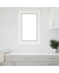 Fenêtre de sous-sol« RISOR » 60 x 100 cm oscillo-battante DIN gauche anthracite | Mobilier & Déco