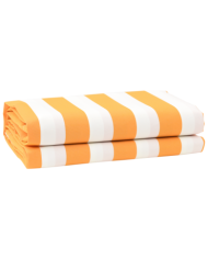 Tissu de remplacement de store Jaune et Blanc 10x1.6 m | Mobilier & Déco